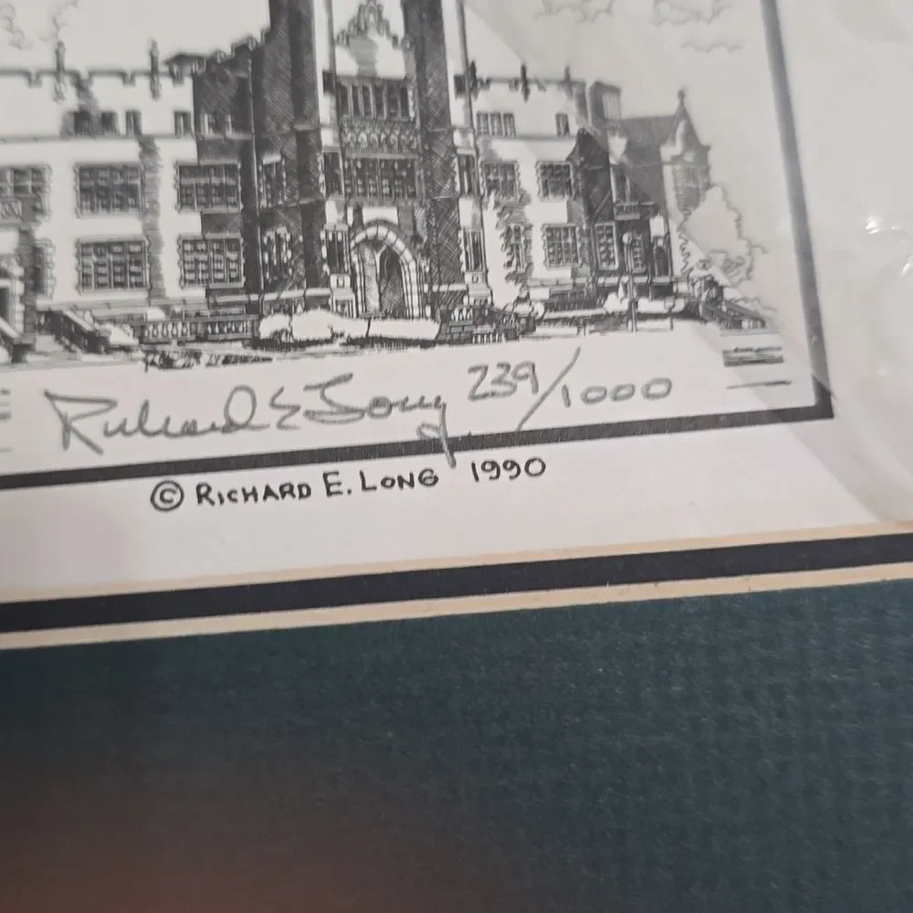 St. Louis Lithigraph Signed Copy‎ By Richard E. Long Print